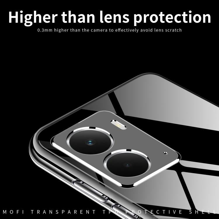 For Realme Neo7X MOFI Ming Series Ultra-thin TPU Phone Case - Transparent