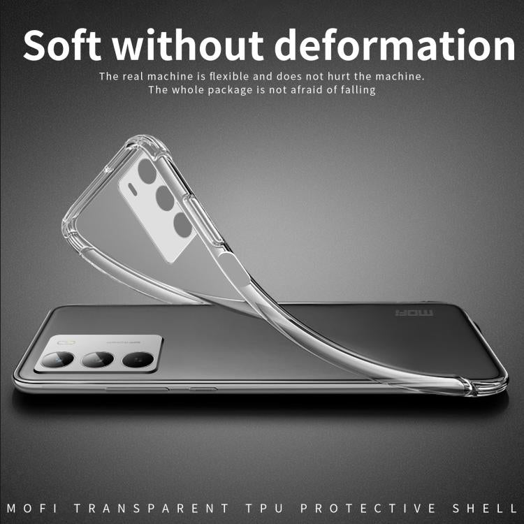 For Realme 14X Global / V70 / V70s MOFI Ming Series Ultra-thin TPU Phone Case - Transparent