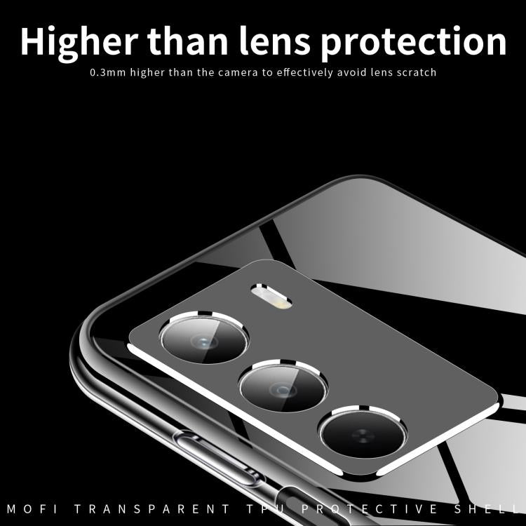 For Realme 14X Global / V70 / V70s MOFI Ming Series Ultra-thin TPU Phone Case - Transparent