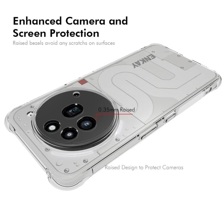 For Nothing Phone 3a Pro ENKAY Hat-Prince Transparent TPU Shockproof Phone Case