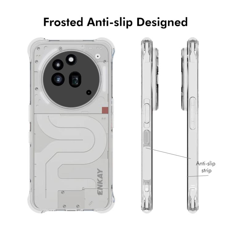 For Nothing Phone 3a Pro ENKAY Hat-Prince Transparent TPU Shockproof Phone Case