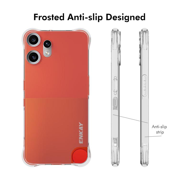 For Nothing CMF Phone 2 Pro ENKAY Hat-Prince Transparent TPU Shockproof Phone Case