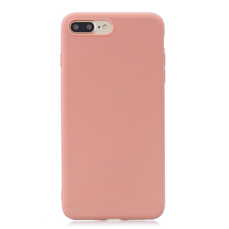 Frosted Solid Color TPU Protective Case for iPhone 8 Plus / 7 Plus