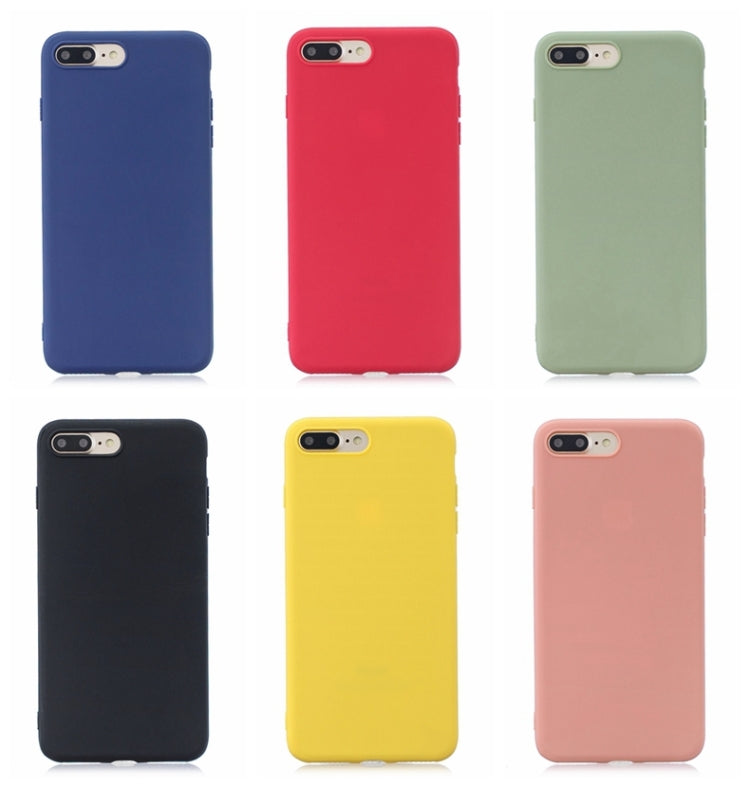 Frosted Solid Color TPU Protective Case for iPhone 8 Plus / 7 Plus