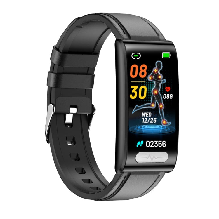 TK70 1.47 inch Color Screen Smart Leather Strap Watch,Support Heart Rate / Blood Pressure / Blood Oxygen / Blood Sugar Monitoring