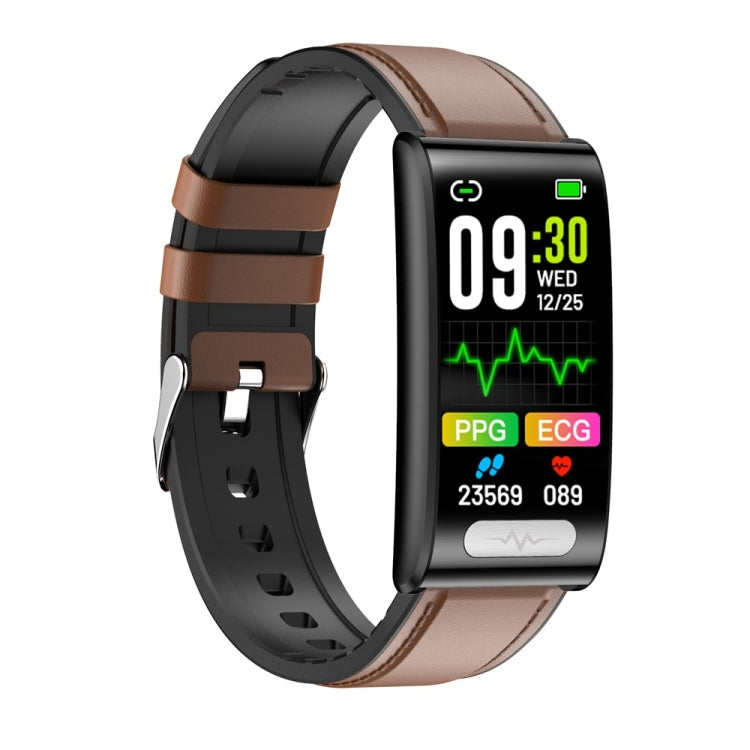 TK70 1.47 inch Color Screen Smart Leather Strap Watch,Support Heart Rate / Blood Pressure / Blood Oxygen / Blood Sugar Monitoring