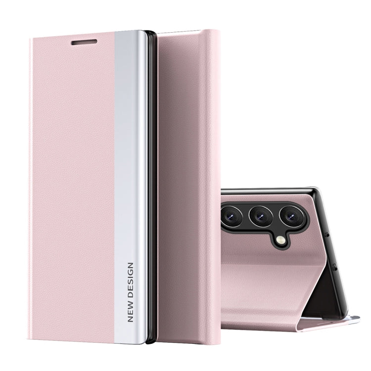 For Samsung Galaxy A36 5G Side Electroplated Adsorption Leather Phone Case