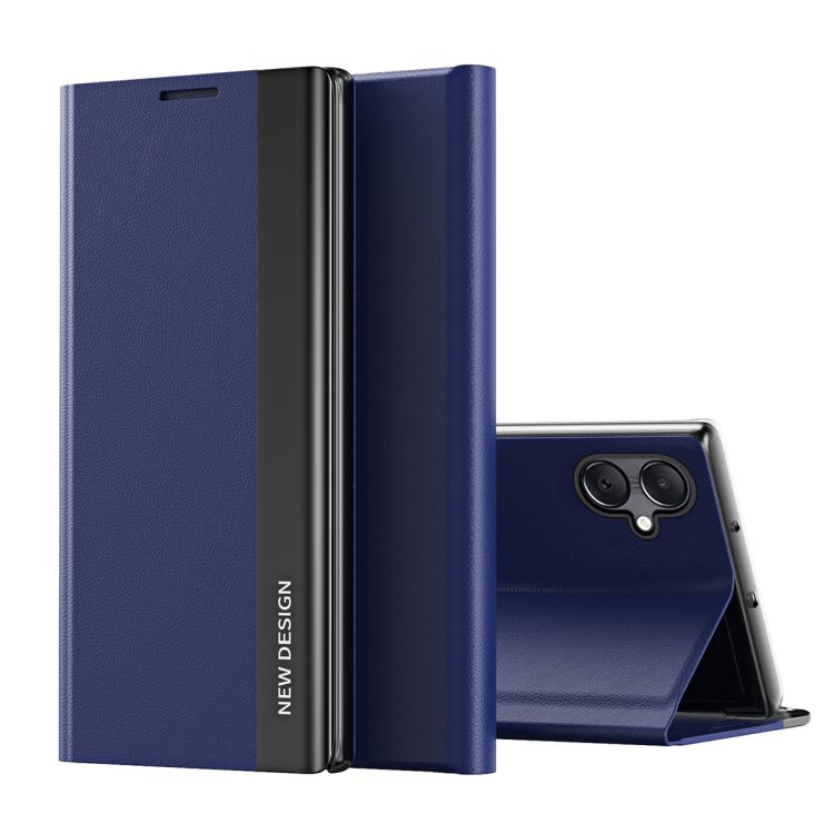 For Samsung Galaxy A07 5G Side Electroplated Adsorption Leather Phone Case