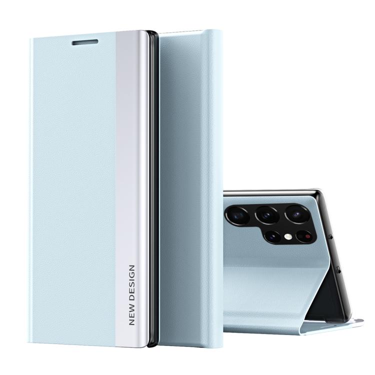 For Samsung Galaxy S26  Ultra 5G Side Electroplated Adsorption Leather Phone Case