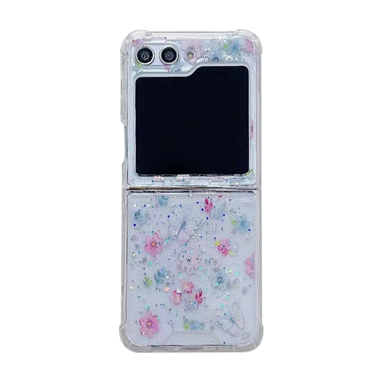 For Samsung Galaxy Z Flip7 FE / Flip6 Fresh Small Floral Epoxy TPU Phone Case