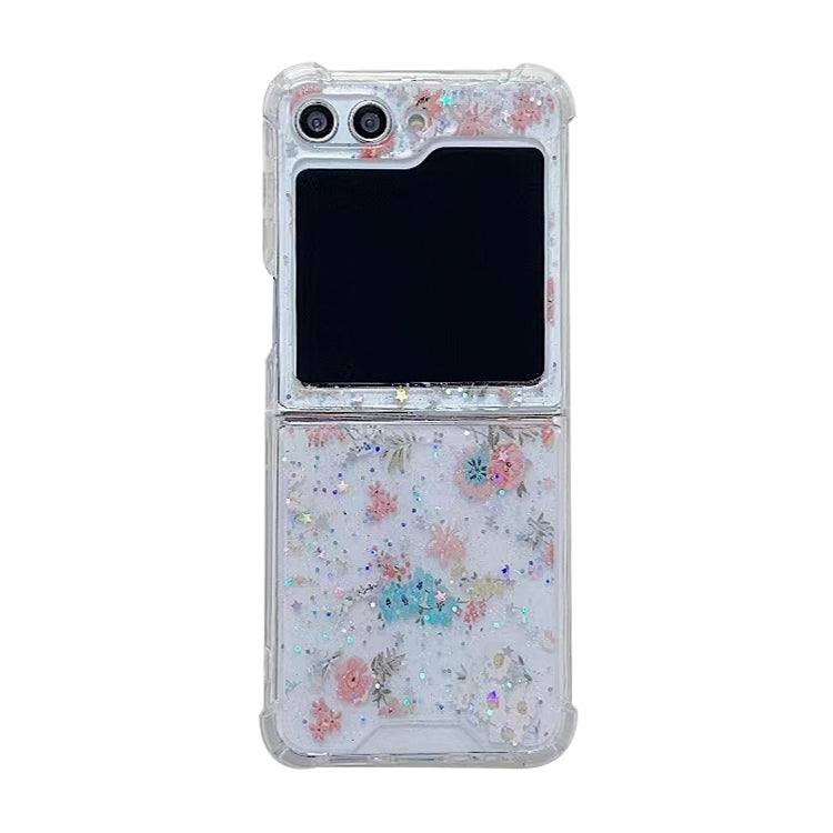 For Samsung Galaxy Z Flip7 FE / Flip6 Fresh Small Floral Epoxy TPU Phone Case