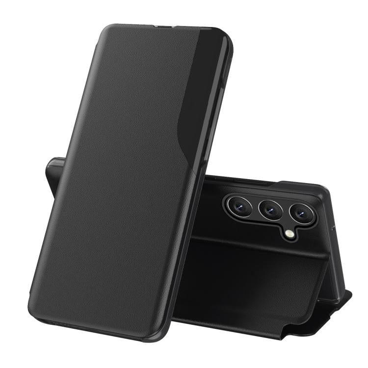 For Galaxy A17 5G Attraction Flip Holder Leather Phone Case