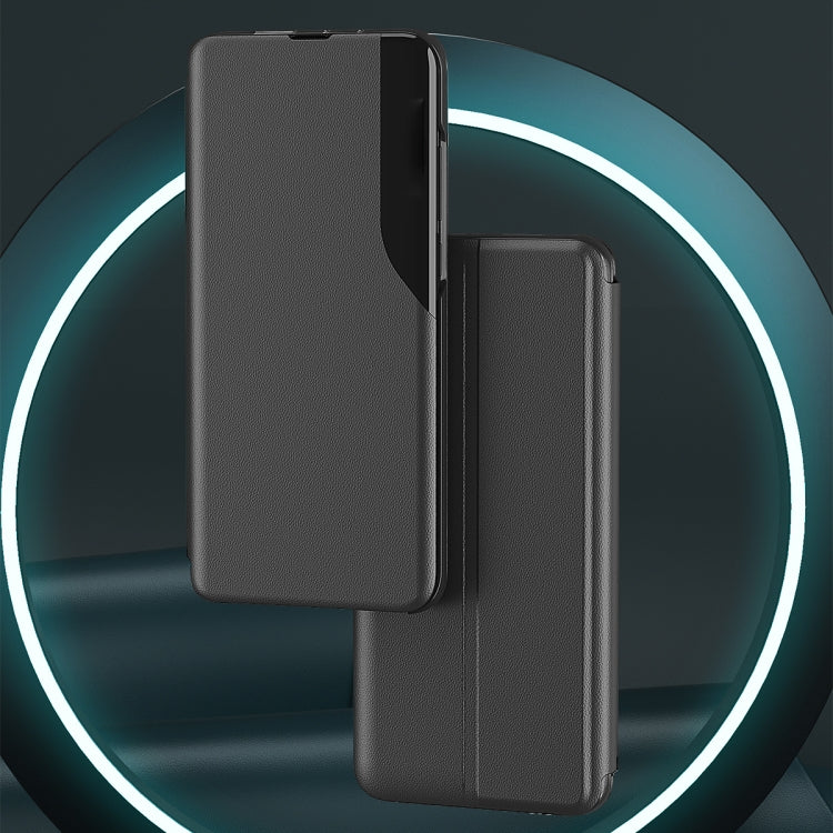 For Samsung Galaxy A13 5G Attraction Flip Holder Leather Phone Case