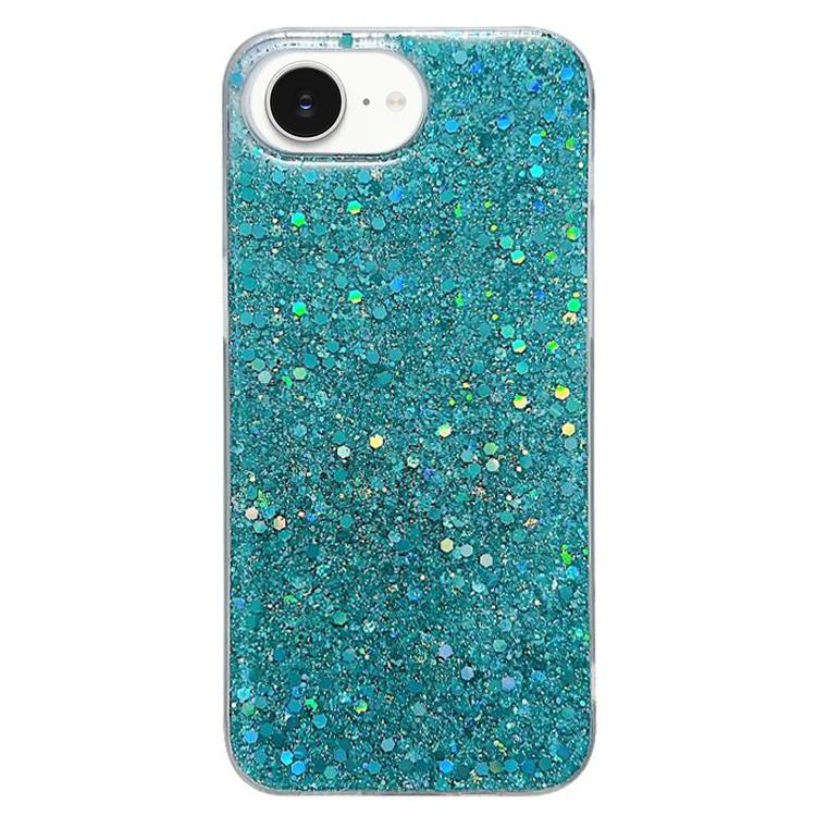 For iPhone 17e / 16e Glitter Sequins Epoxy TPU Phone Case