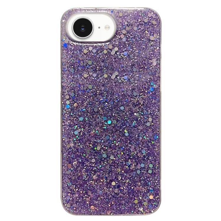 For iPhone 17e / 16e Glitter Sequins Epoxy TPU Phone Case