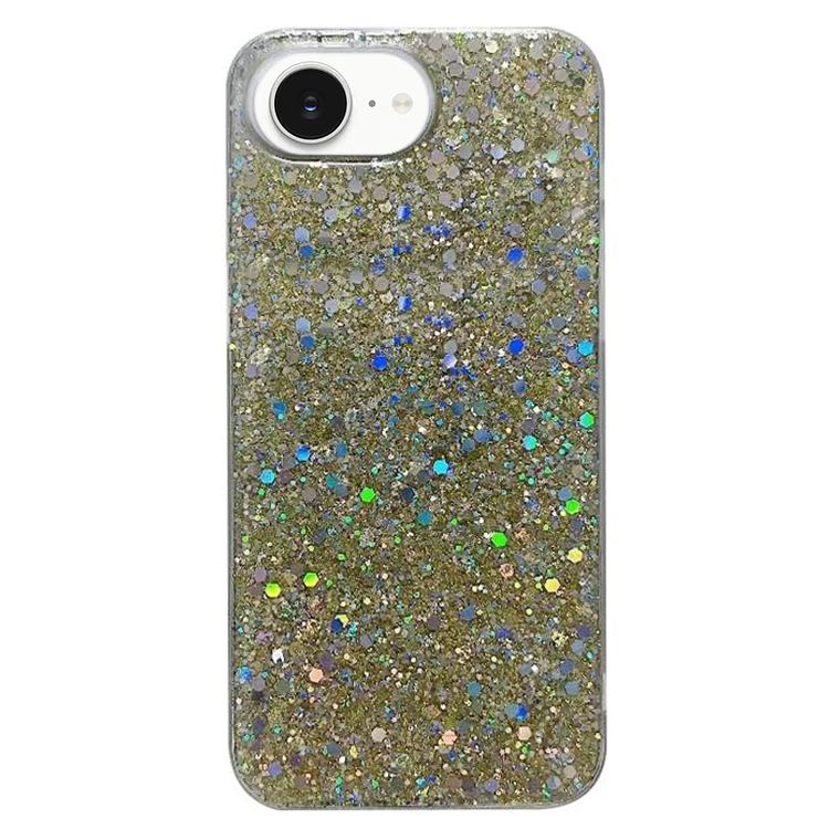 For iPhone 17e / 16e Glitter Sequins Epoxy TPU Phone Case