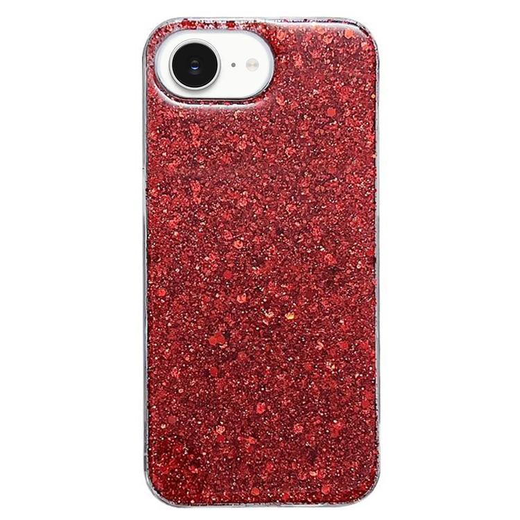 For iPhone 17e / 16e Glitter Sequins Epoxy TPU Phone Case
