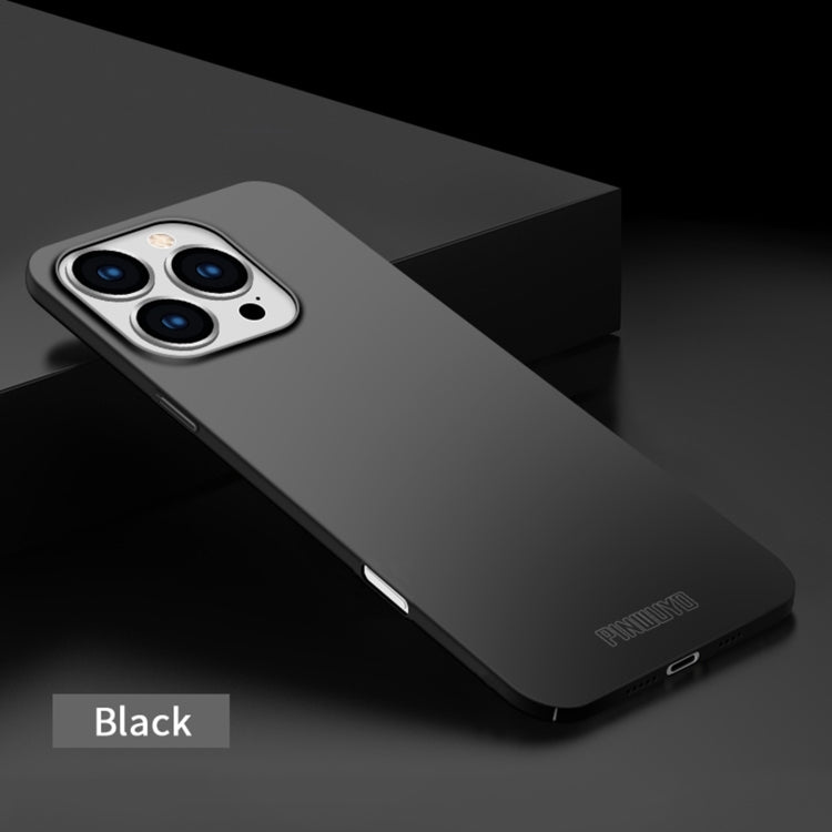 For iPhone 16 Pro Max PINWUYO Micro-Frosted PC Ultra-thin Hard Phone Case with Magsafe Magnetic Ring