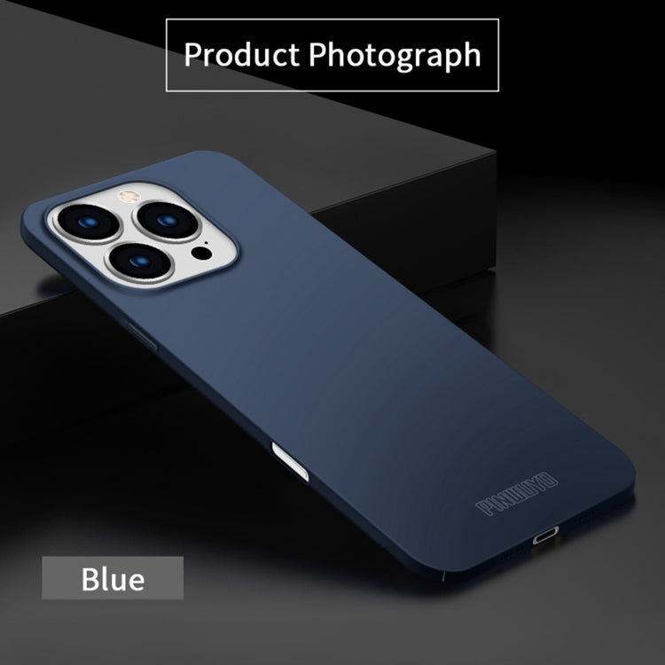 For iPhone 16 Pro Max PINWUYO Micro-Frosted PC Ultra-thin Hard Phone Case with Magsafe Magnetic Ring