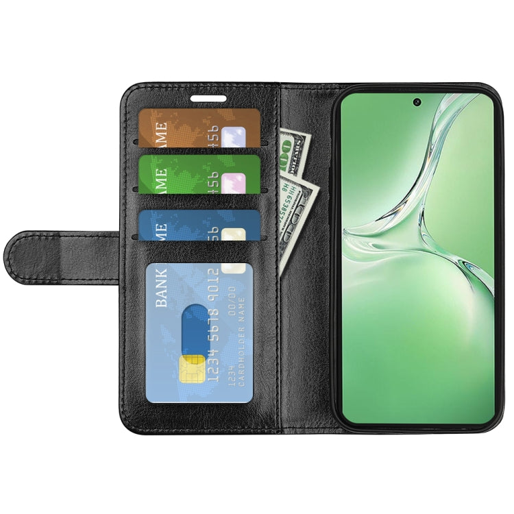 For OPPO K12 R64 Texture Horizontal Flip Leather Phone Case