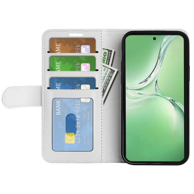 For OPPO K12 R64 Texture Horizontal Flip Leather Phone Case