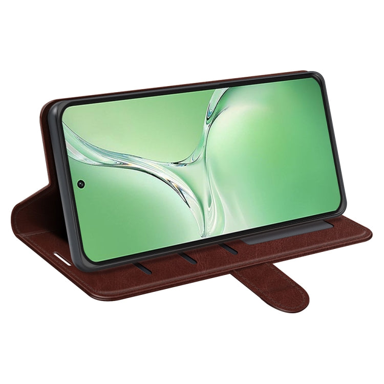 For OPPO K12 R64 Texture Horizontal Flip Leather Phone Case