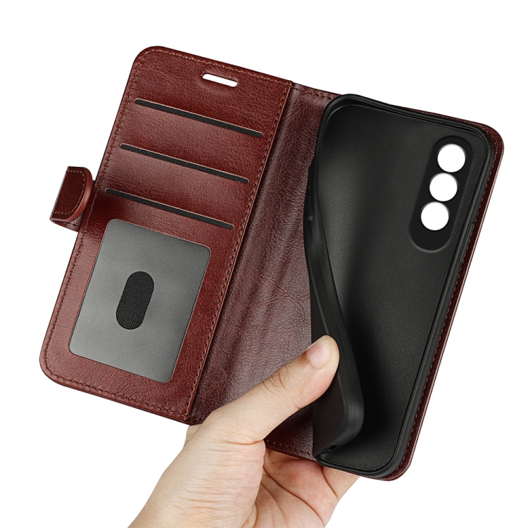 For OPPO K12 R64 Texture Horizontal Flip Leather Phone Case