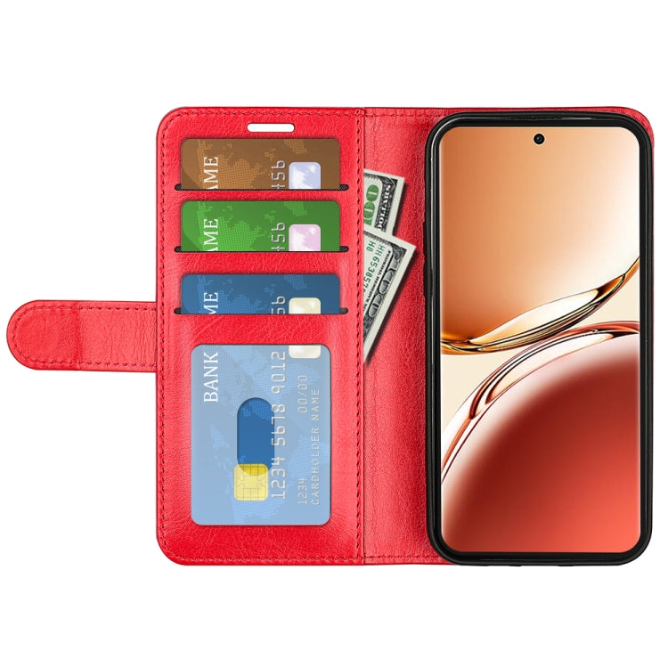 For OPPO A3 Pro 5G China R64 Texture Horizontal Flip Leather Phone Case