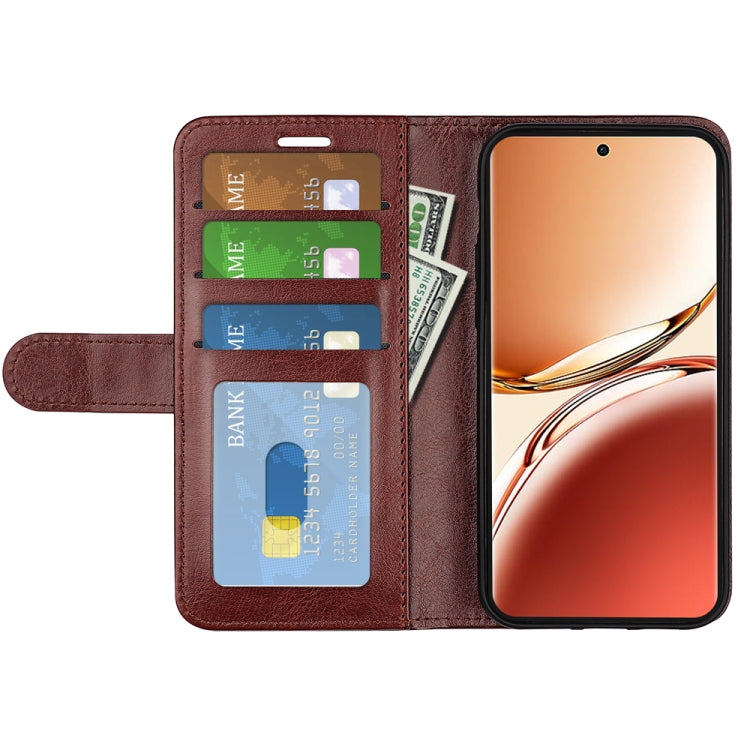 For OPPO A3 Pro 5G China R64 Texture Horizontal Flip Leather Phone Case