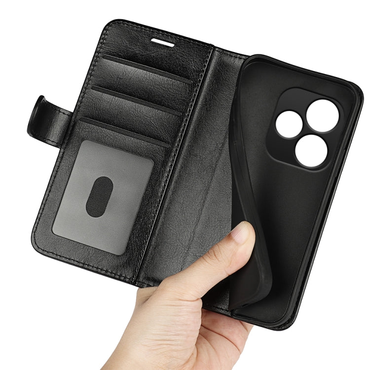 For OPPO A3 Pro Global R64 Texture Horizontal Flip Leather Phone Case