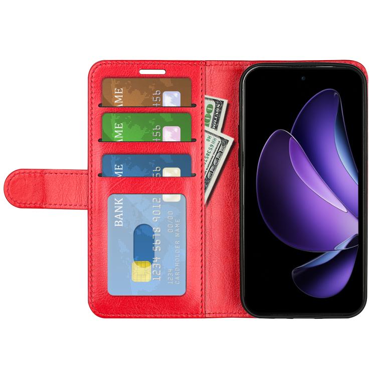 For OPPO Reno13 F R64 Texture Horizontal Flip Leather Phone Case