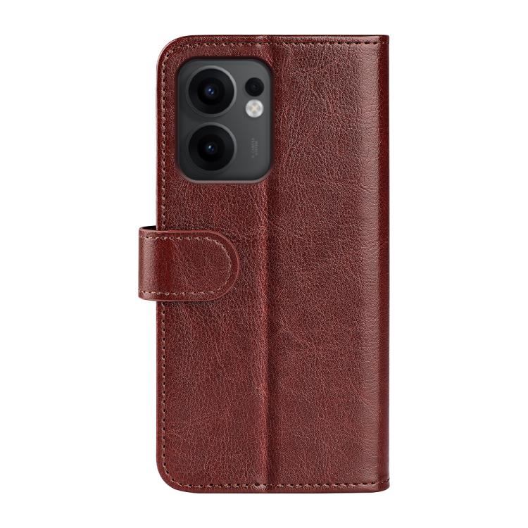 For OPPO Reno13 F R64 Texture Horizontal Flip Leather Phone Case