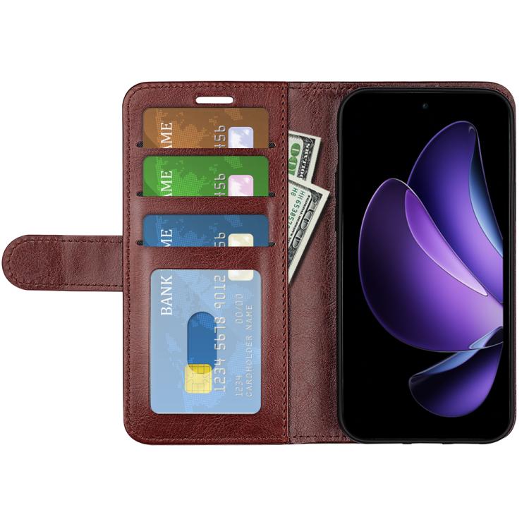 For OPPO Reno13 F R64 Texture Horizontal Flip Leather Phone Case