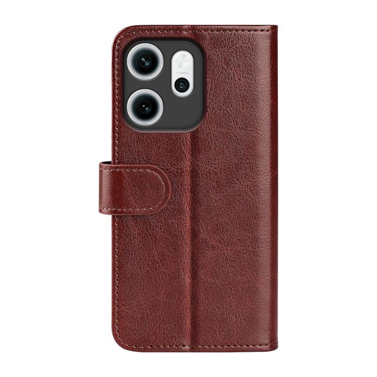 For OPPO Reno14 F 5G R64 Texture Horizontal Flip Leather Phone Case