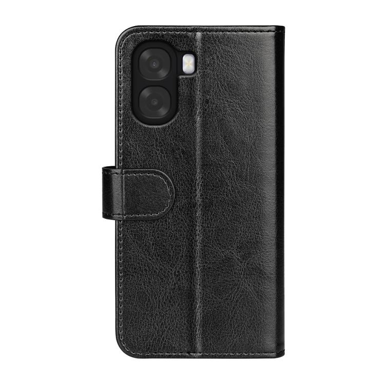 For OPPO A6x 4G / 5G R64 Texture Horizontal Flip Leather Phone Case
