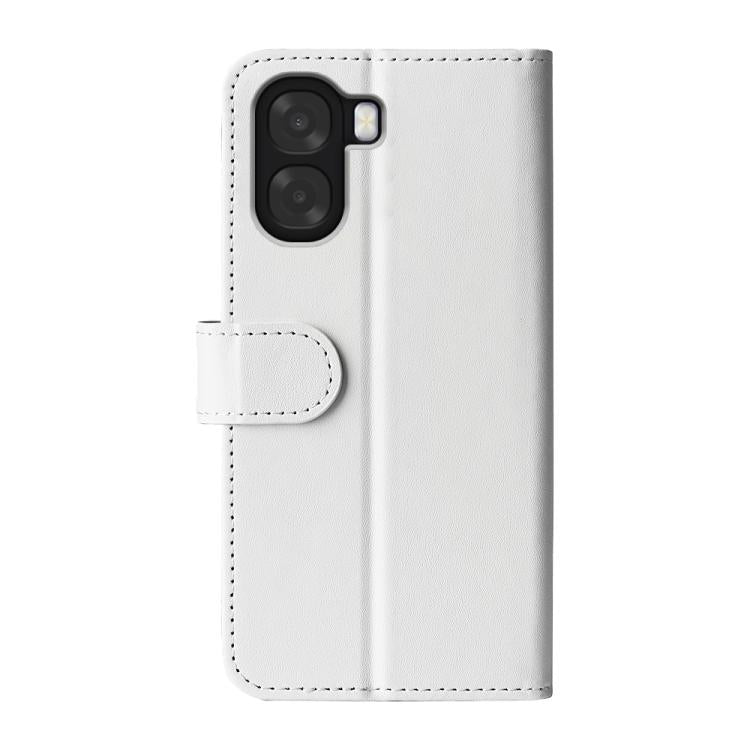 For OPPO A6x 4G / 5G R64 Texture Horizontal Flip Leather Phone Case