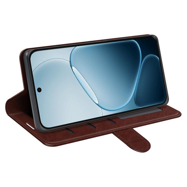 For OPPO A6x 4G / 5G R64 Texture Horizontal Flip Leather Phone Case