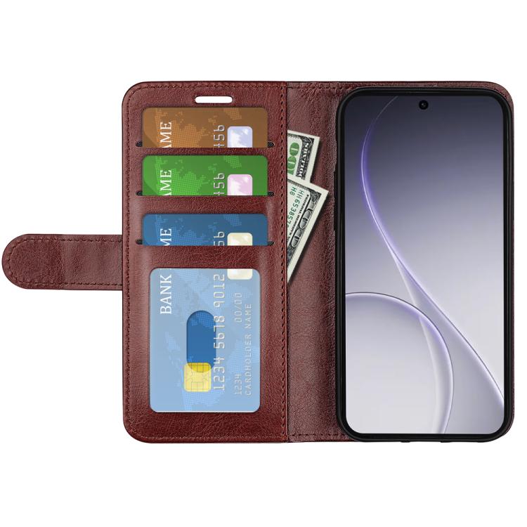 For OPPO Reno15 F 5G R64 Texture Horizontal Flip Leather Phone Case