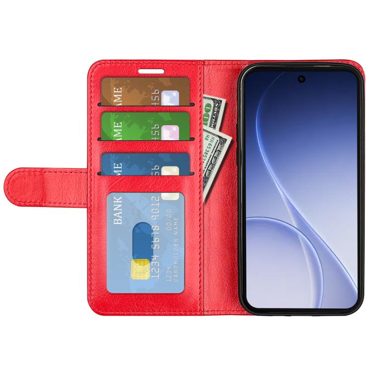 For OPPO Reno15 5G Global R64 Texture Horizontal Flip Leather Phone Case