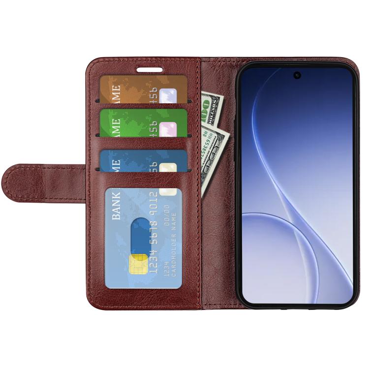 For OPPO Reno15 5G Global R64 Texture Horizontal Flip Leather Phone Case