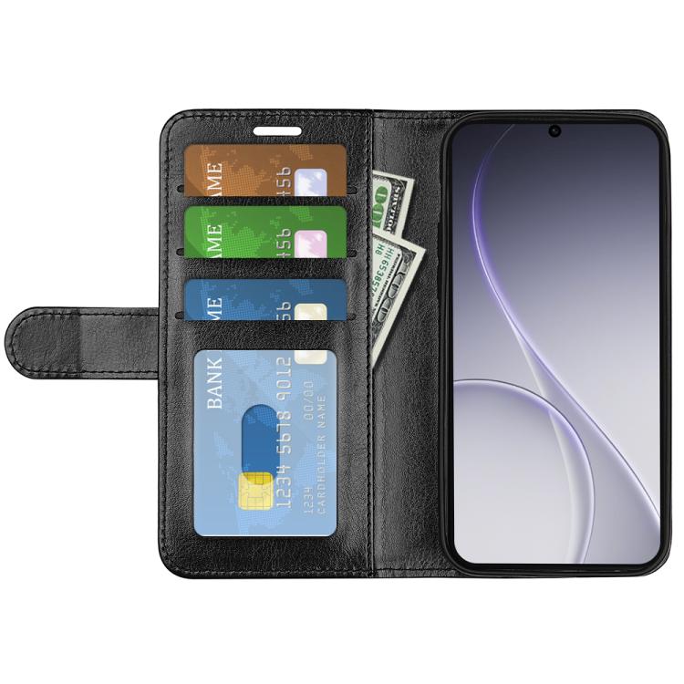 For OPPO Reno15 Pro Max Global R64 Texture Horizontal Flip Leather Phone Case