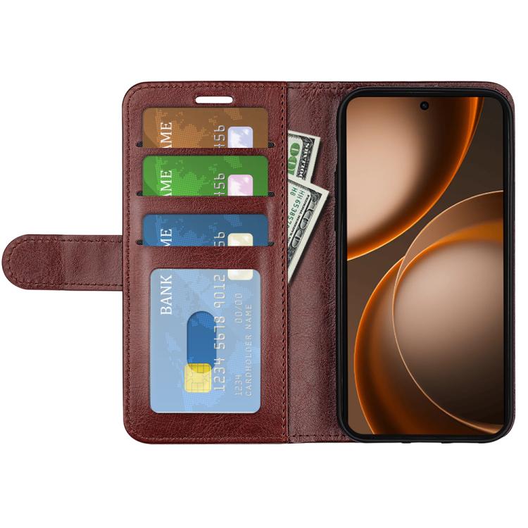 For OPPO Find X9 Ultra R64 Texture Horizontal Flip Leather Phone Case