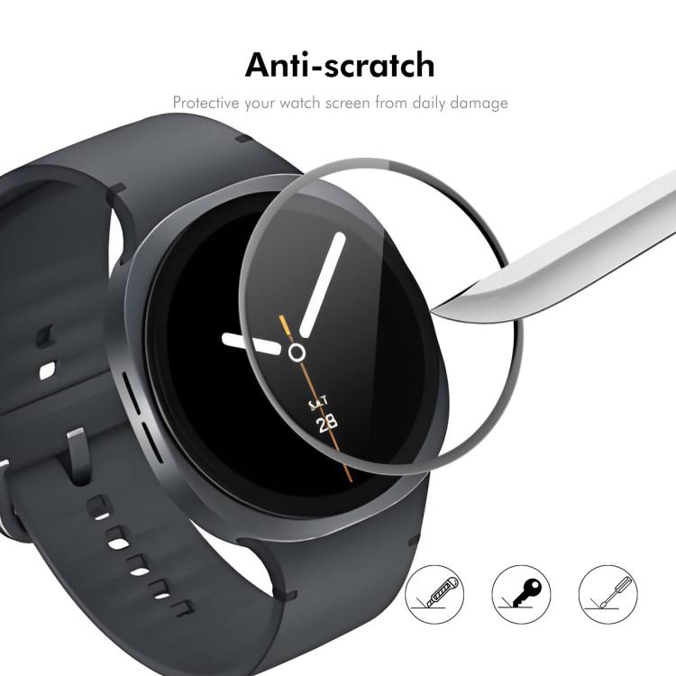 For Samsung Galaxy Watch8 40mm 10pcs ENKAY 3D Full Coverage Soft PC Edge PMMA HD Screen Film