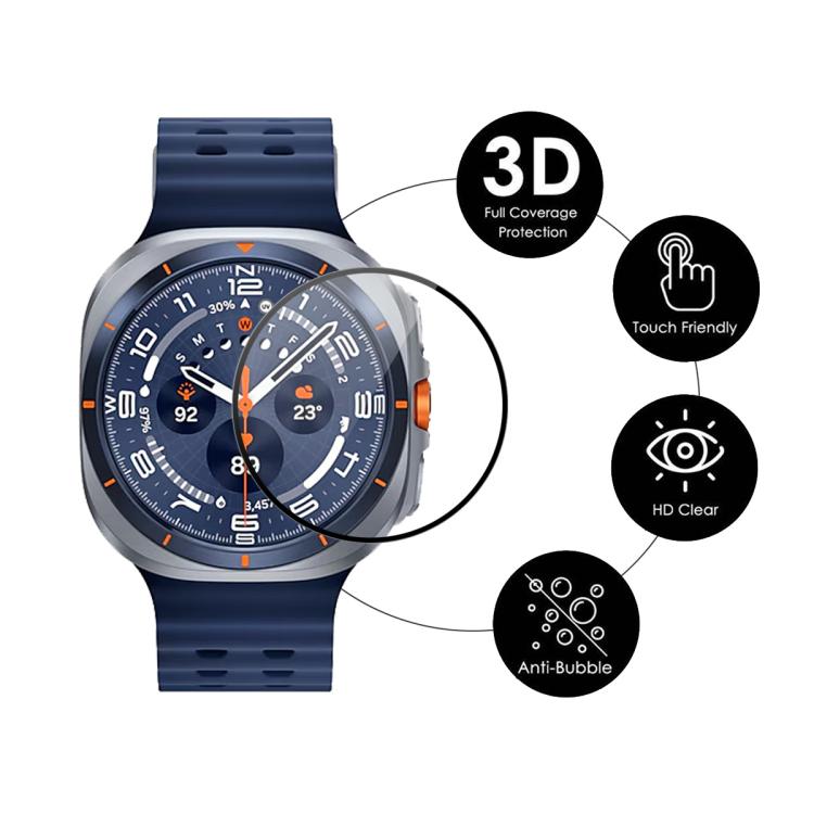 For Samsung Galaxy Watch Ultra 47mm / Ultra 2025 10pcs ENKAY 3D Full Coverage Soft PC Edge PMMA HD Screen Film