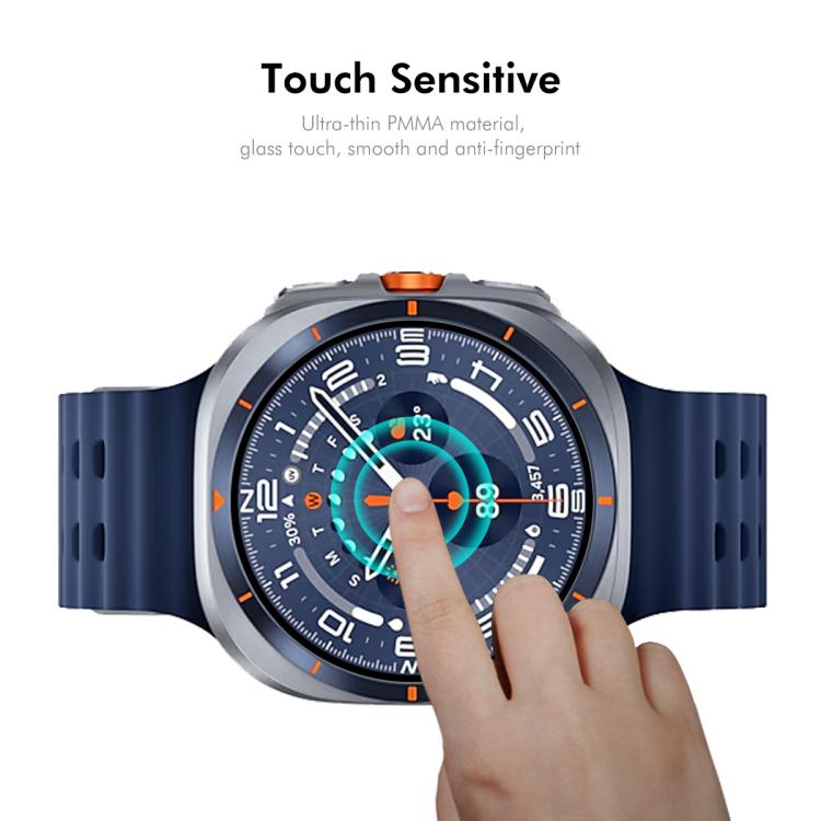 For Samsung Galaxy Watch Ultra 47mm / Ultra 2025 10pcs ENKAY 3D Full Coverage Soft PC Edge PMMA HD Screen Film