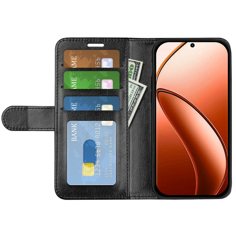 For Realme 12 Pro+ R64 Texture Horizontal Flip Leather Phone Case