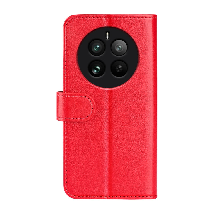 For Realme 12 Pro+ R64 Texture Horizontal Flip Leather Phone Case