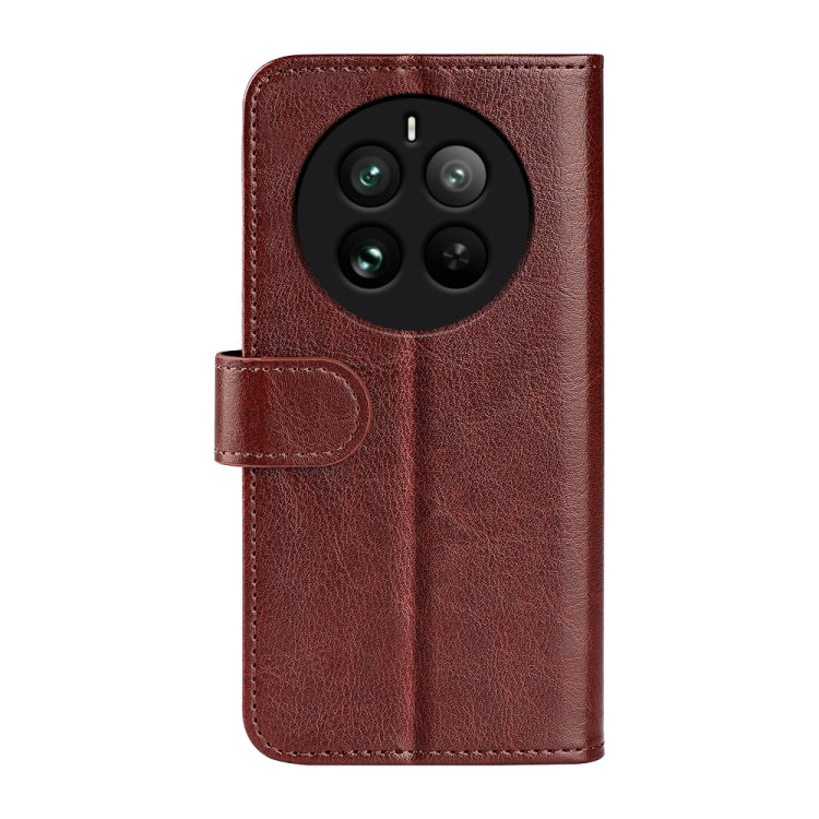 For Realme 12 Pro+ R64 Texture Horizontal Flip Leather Phone Case