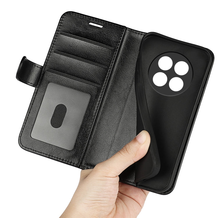 For Realme 12 5G R64 Texture Horizontal Flip Leather Phone Case