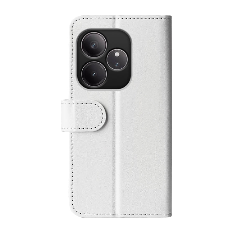 For Realme GT 6 5G R64 Texture Horizontal Flip Leather Phone Case
